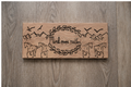 Horse Carved & Painted Wood Sign